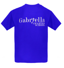 Load image into Gallery viewer, Gabriella Dance T-Shirt - blue - back view
