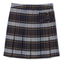 Load image into Gallery viewer, Girl French Toast Skort | Blue Gold Plaid
