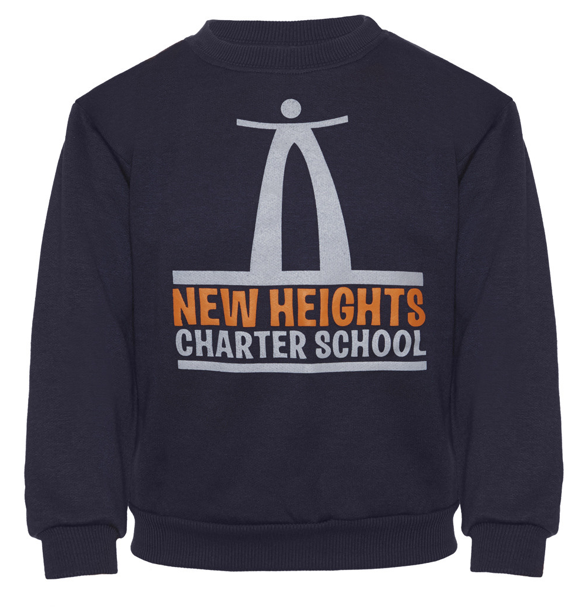 New Heights Charter School Crewneck Sweater