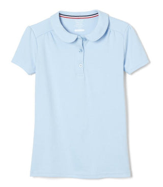 French Toast Light Blue Peterpan Polo