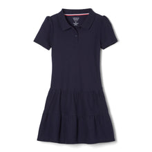 Load image into Gallery viewer, French Toast Ruffle Polo Dress

