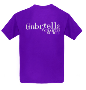 Gabriella Dance T-Shirt - purple back view